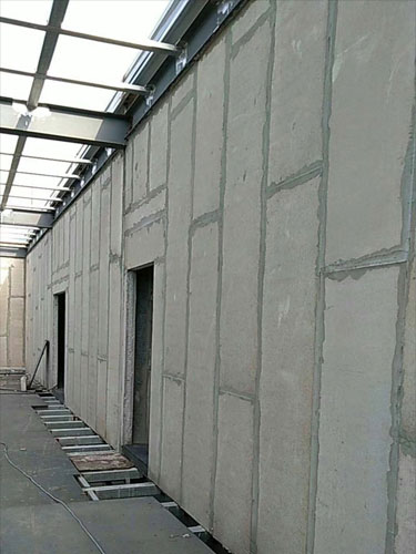 EPS Sandwich panel for wall and MgO board for floor-- factory project